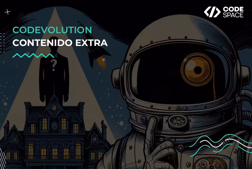 portada del blog con título CODEvolution y contenido extra