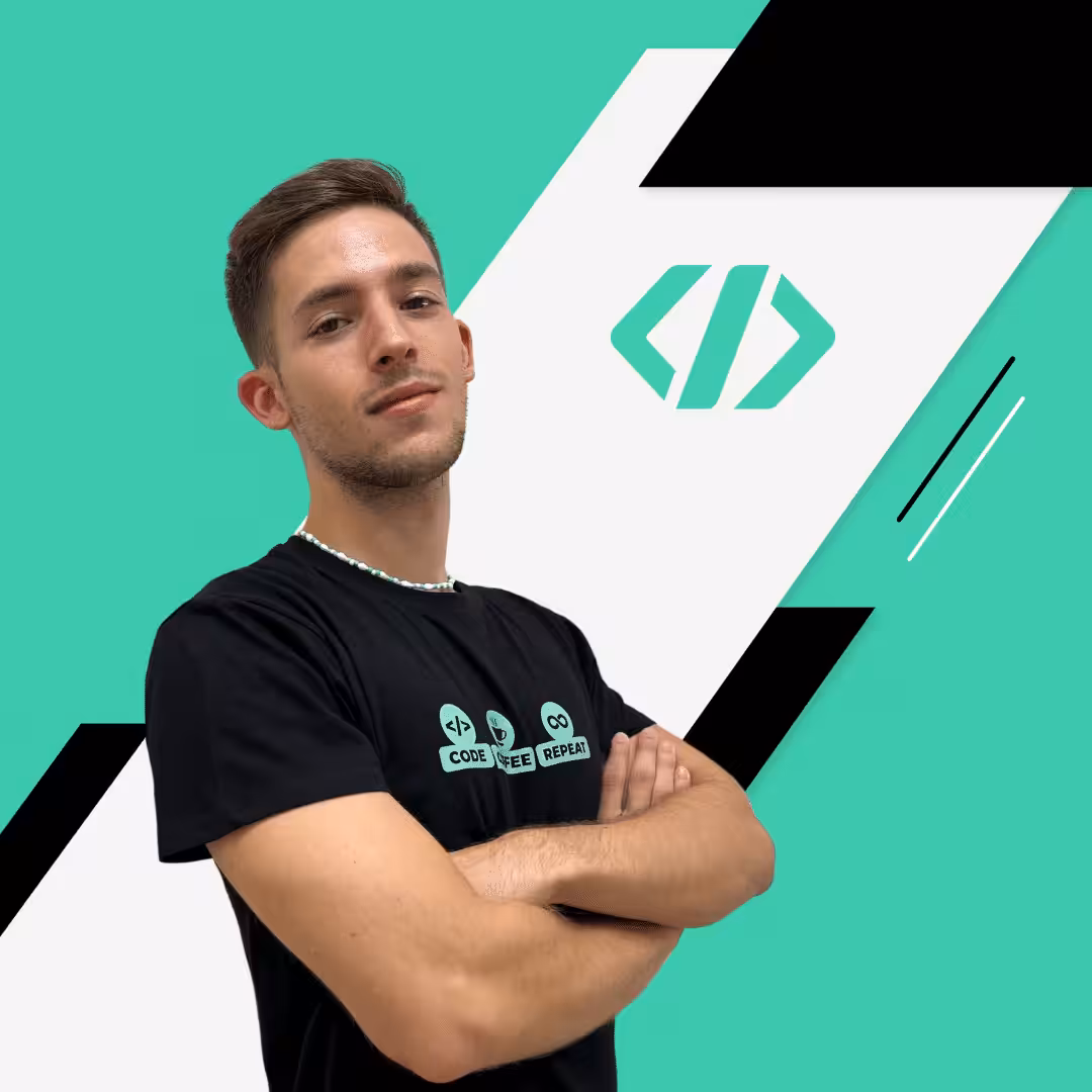 Fotografía de Basilio Gómez, profesor del Bootcamp de Desarrollo Front End de CODE SPACE