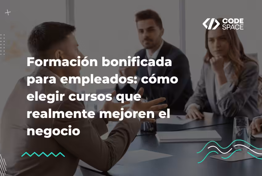 formación bonificada para empleados